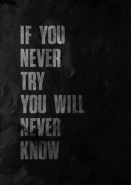 Motivational Quote Poster