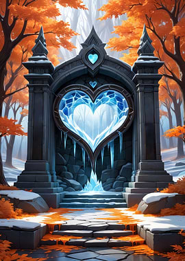Frozen Heart Gateway from Autumn to Winter