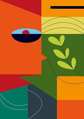 Abstract Geometric Art