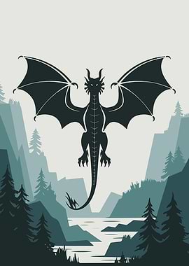 Dragon Silhouette