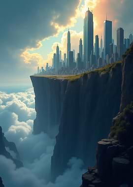 City on a Cliff