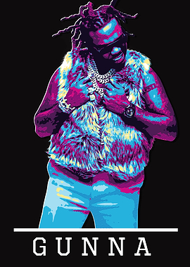 Gunna Rapper Portrait