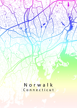 Norwalk Connecticut Map