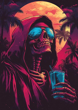 Skeleton Synthwave