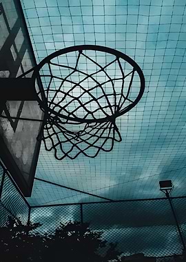 Basketball Hoop Silhouette