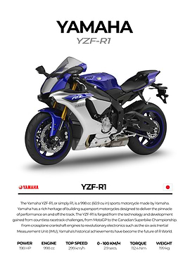 Yamaha YZF-R1 Motorcycle