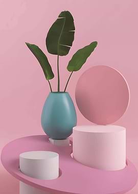 Minimalist Plant Display