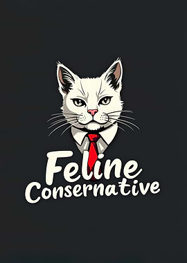 Feline Conservative Cat