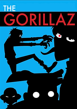 Gorillaz Band Poster