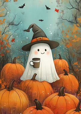 Ghostly Pumpkin Patch