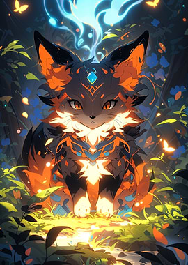 Fox Spirit Illustration