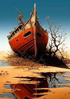 Shipwrecked in the Desert