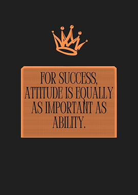 Attitude &amp; Ability Quote