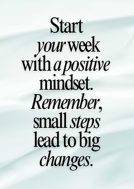 Positive Mindset Quote
