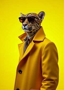 Leopard in Sunglasses