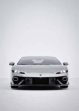 2025 Lamborghini Temerario - Low Front View