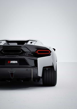 2025 Lamborghini Temerario - Half Rear View