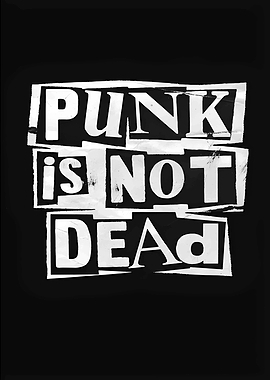Punk is Not Dead Poster