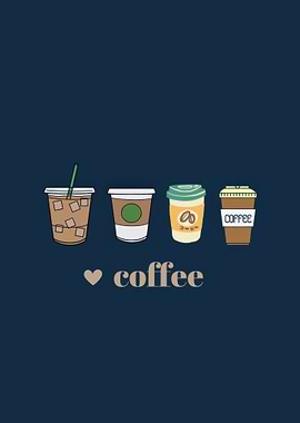 Coffee Cups Illustration
