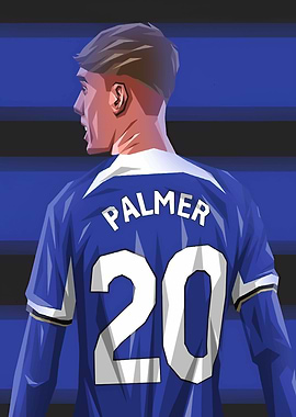Soccer Player Palmer #20