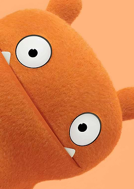 Orange Furry Creature