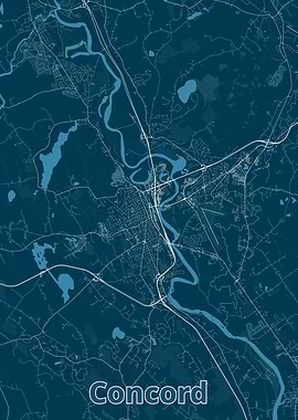 Concord City Map