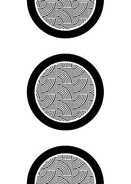 Geometric Circle Pattern