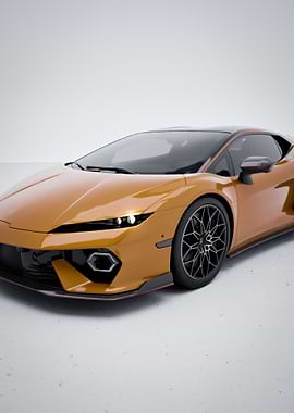 Lamborghini Temerario Orange - Front
