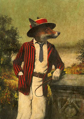 Vintage Fox in Sports Jacket