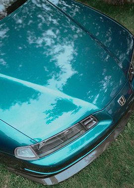 Teal Honda Civic