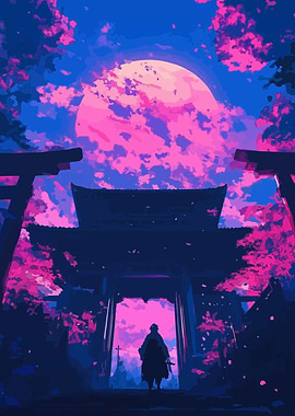 Samurai Under Moonlight