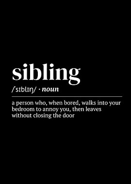 Sibling Definition
