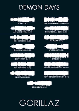 Gorillaz Demon Days Album