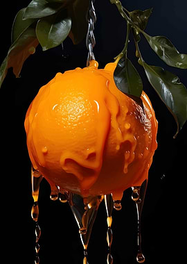 Orange Juice Dripping