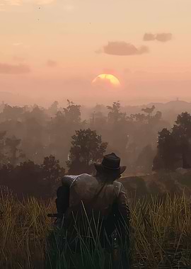 Sunset in the Wild West