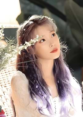 IU K-Pop Idol Portrait