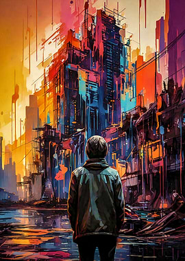 Post-Apocalyptic Cityscape