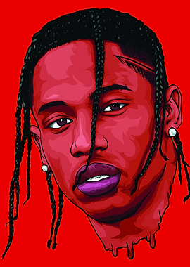 Travis Scott Portrait