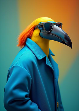 Toucan in Sunglasses