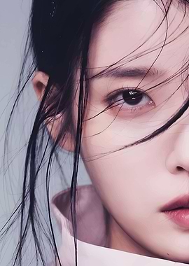 Woman's Close-Up Portrait