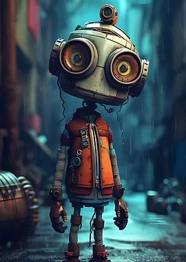 Robot in the Rain