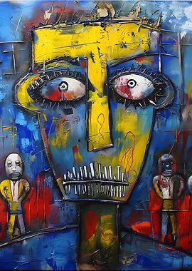 Abstract Face Painting Don't Fear The Bullies