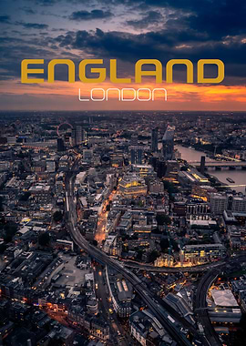 London Skyline at Dusk