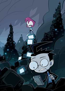 Invader Zim Comic Cover