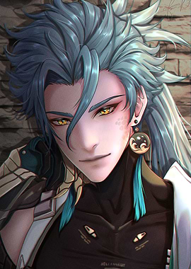 Anime Male Character Portrait