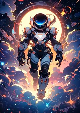 Space Suit Character Art
