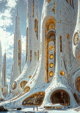 Futuristic Luxurious Cityscape