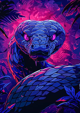 Neon Snake