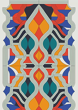 Abstract Geometric Pattern