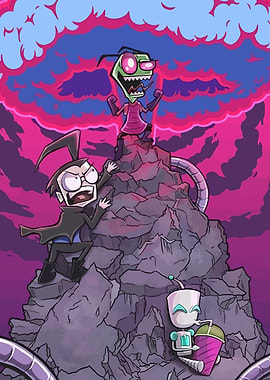 Invader Zim Comic Art